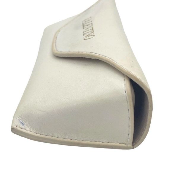 Valentino Leather Lined Embossed Eyeglasses or Sunglasses Case Fold-over… - Picture 2 of 9